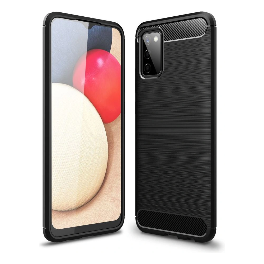 Hurtownia GSM - Etui Tech-Protect TPUCarbon Samsung Galaxy A02s černé - THP337BLK - {ean13} - Hurt