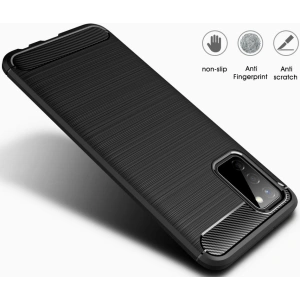Hurtownia GSM - Etui Tech-Protect TPUCarbon Samsung Galaxy A02s černé - THP337BLK - {ean13} - Hurt