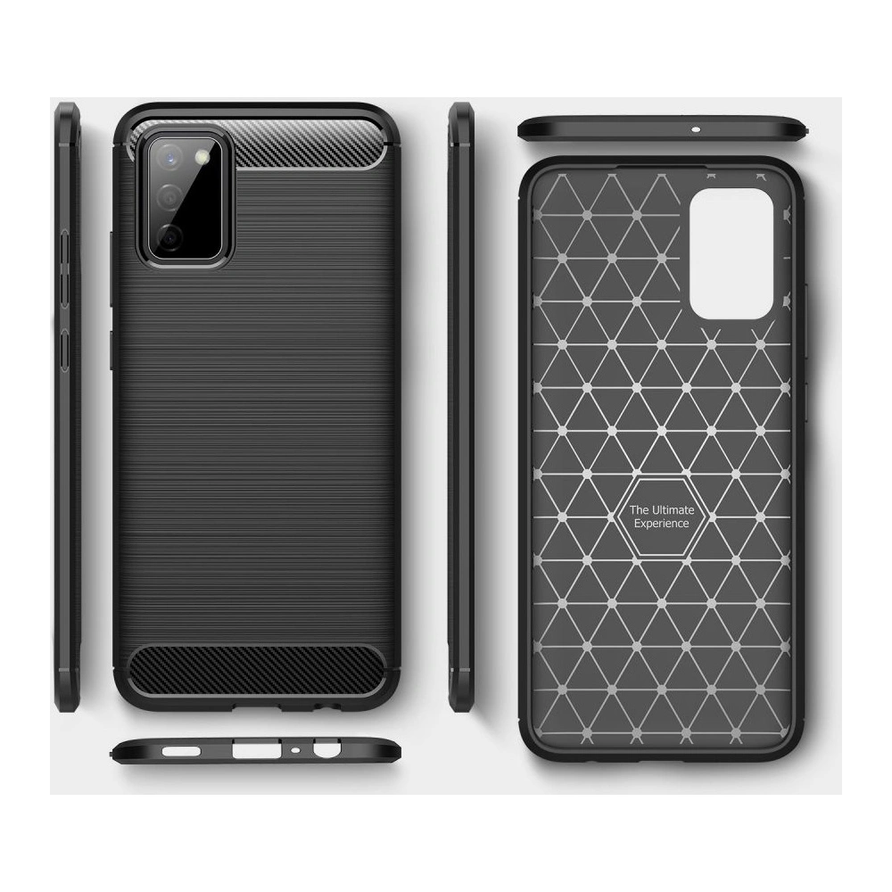 Hurtownia GSM - Etui Tech-Protect TPUCarbon Samsung Galaxy A02s černé - THP337BLK - {ean13} - Hurt