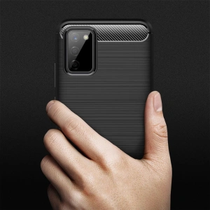 Hurtownia GSM - Etui Tech-Protect TPUCarbon Samsung Galaxy A02s černé - THP337BLK - {ean13} - Hurt