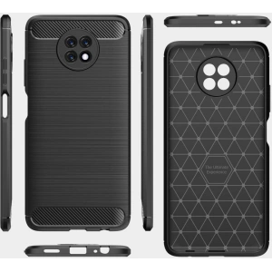Hurtownia GSM - Etui Tech-Protect TPUCarbon Redmi Note 9T 5G Black - THP338BLK - {ean13} - Hurt