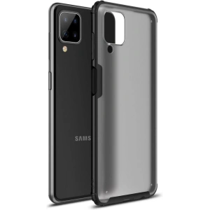 Hurtownia GSM - Case Tech-Protect Hybridshell Samsung Galaxy A12 Frost Schwarz - THP346FROBLK - {ean13} - Hurt