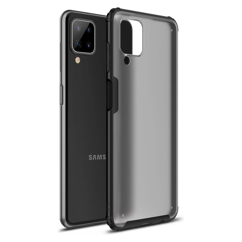 Wholesale Tech-Protect Hybridshell Samsung Galaxy A12 Frost Black - THP346FROBLK - {ean13} - Hurt