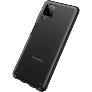 Hurtownia GSM - Case Tech-Protect Hybridshell Samsung Galaxy A12 Frost Schwarz - THP346FROBLK - {ean13} - Hurt
