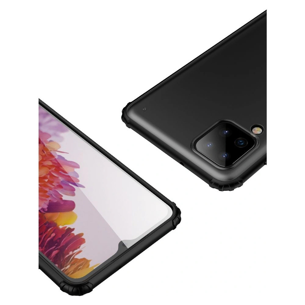 Hurtownia GSM - Etui Tech-Protect Hybridshell Samsung Galaxy A12 Frost Black - THP346FROBLK - {ean13} - Hurt