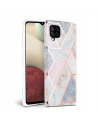 Etui Tech-Protect Marble Samsung Galaxy A12 Pink