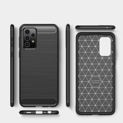 Etui Tech-Protect TPUCarbon Samsung Galaxy A52/A52s Black