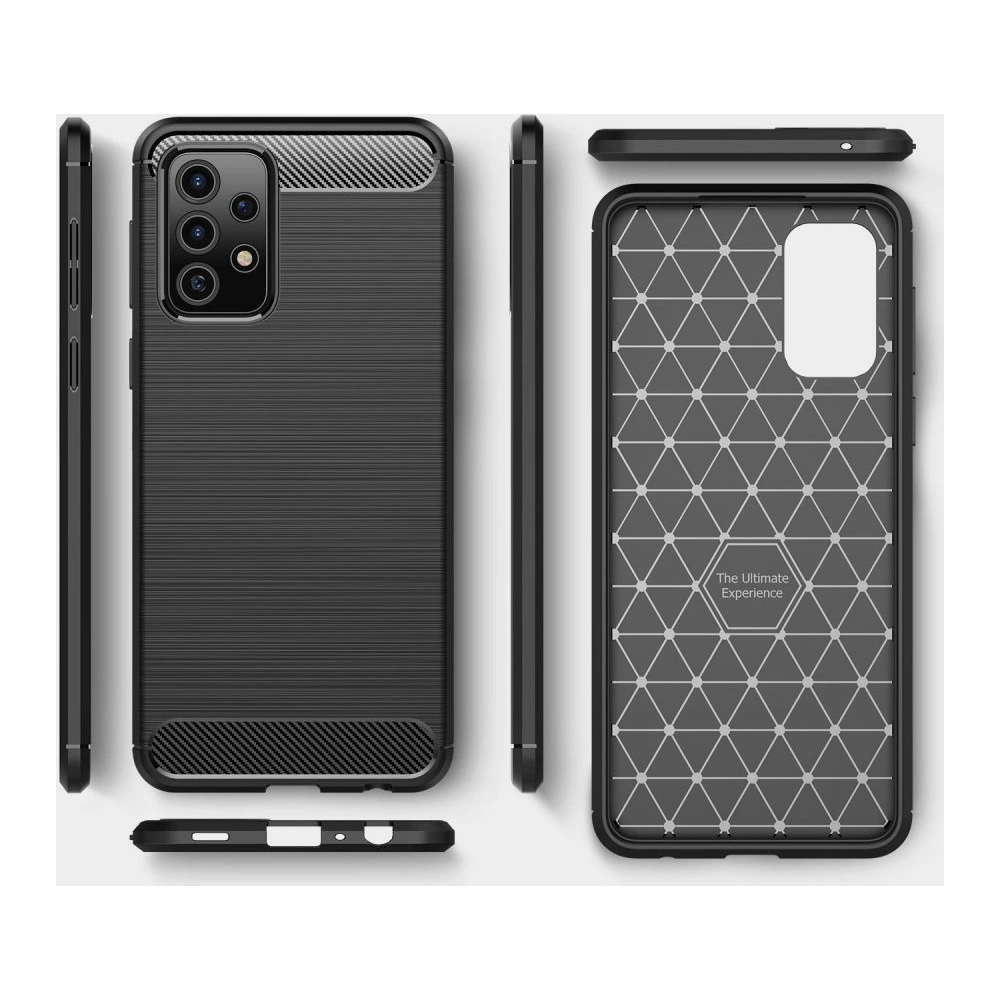 Hurtownia GSM - Etui Tech-Protect TPUCarbon Samsung Galaxy A52/A52s Black - THP364BLK - {ean13} - Hurt