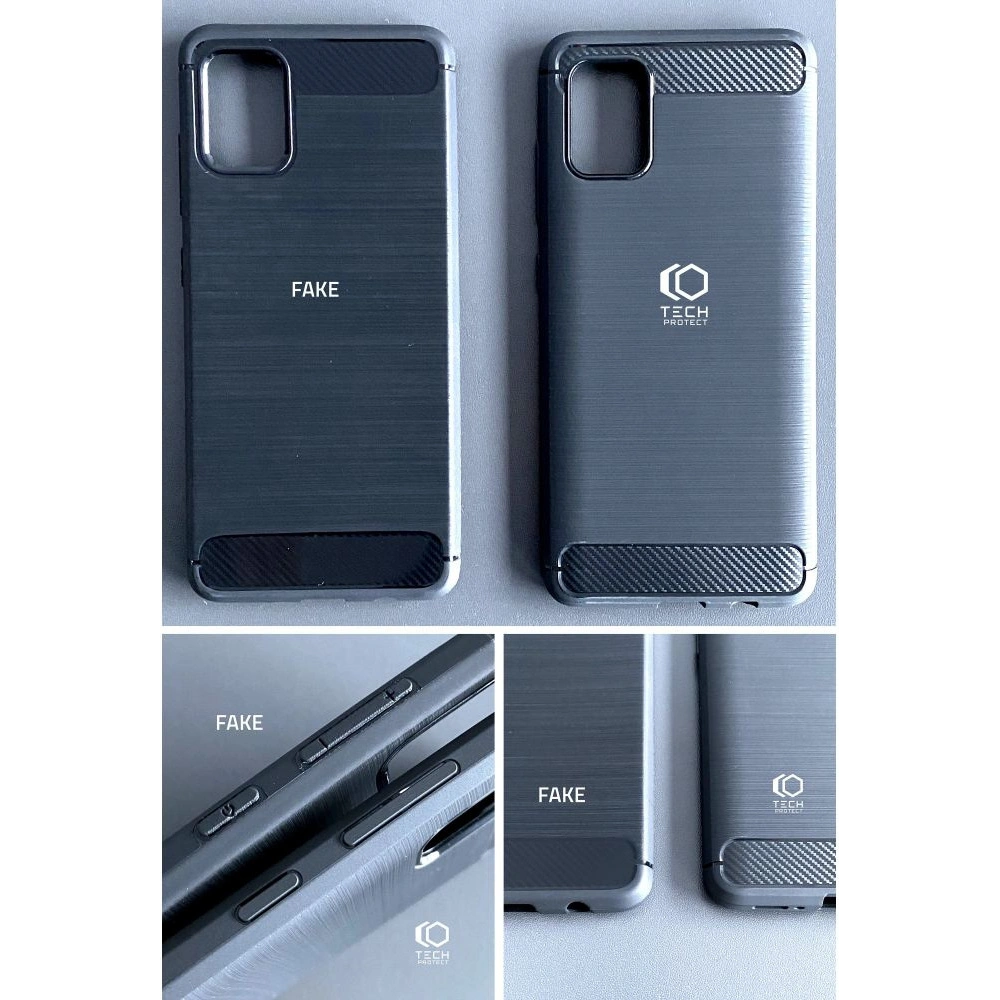 Hurtownia GSM - Etui Tech-Protect TPUCarbon Samsung Galaxy A52/A52s Black - THP364BLK - {ean13} - Hurt