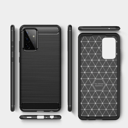 Etui Tech-Protect TPUCarbon Samsung Galaxy A72 Black