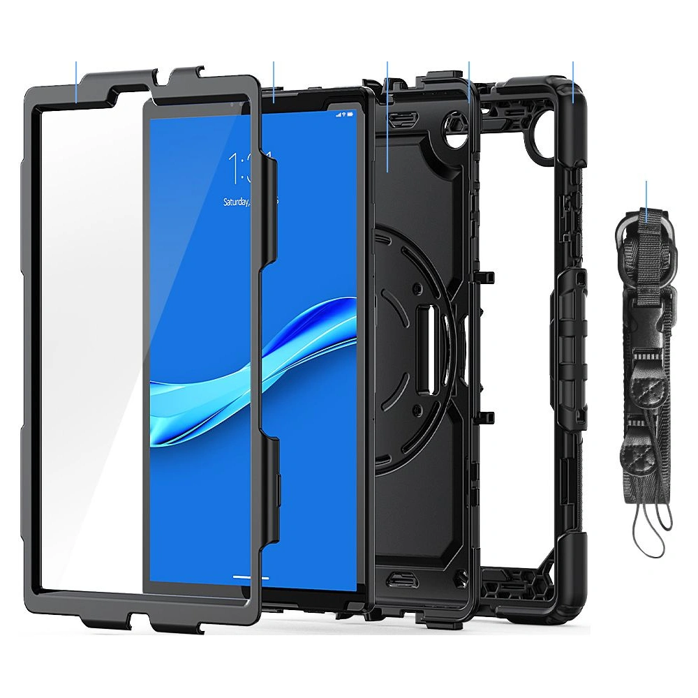 Hurtownia GSM - Etui Tech-Protect Solid360 Lenovo Tab M10 Plus 10.3 Černé - THP366BLK - {ean13} - Hurt