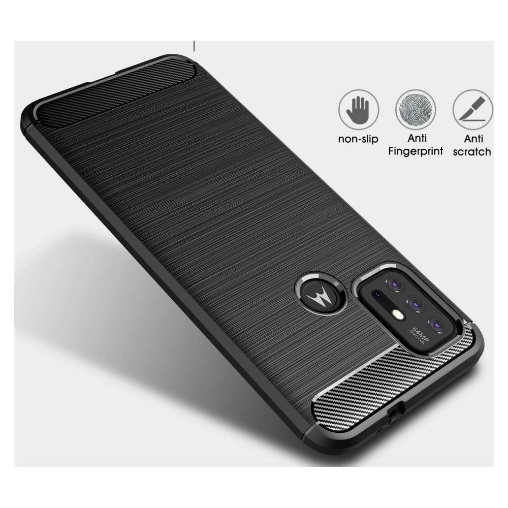 Hurtownia GSM - Etui Tech-Protect TPUCarbon Motorola Moto G30/G10 černé - THP380BLK - {ean13} - Hurt