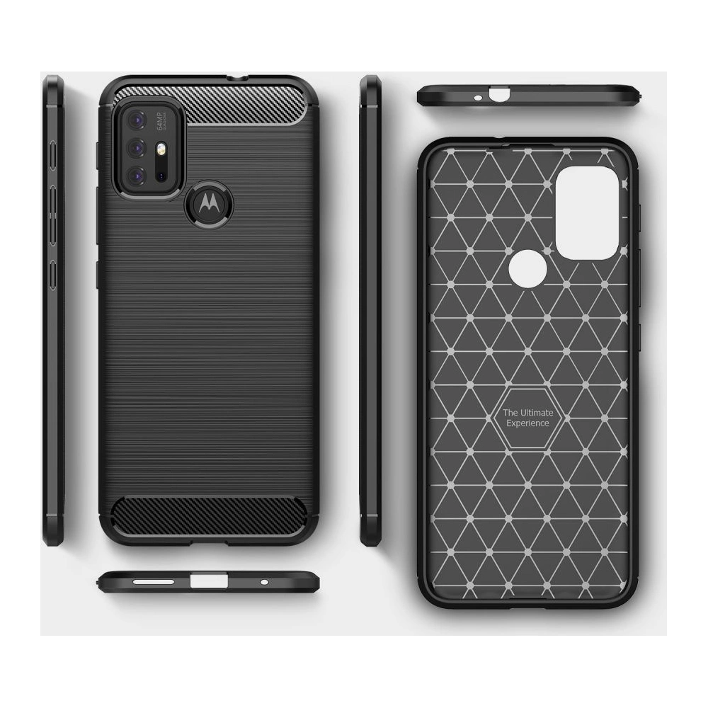 Hurtownia GSM - Etui Tech-Protect TPUCarbon Motorola Moto G30/G10 černé - THP380BLK - {ean13} - Hurt