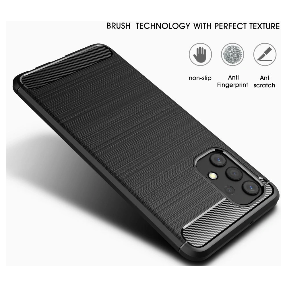Hurtownia GSM - Etui Tech-Protect TPUCarbon Samsung Galaxy A32 4G černé - THP381BLK - {ean13} - Hurt