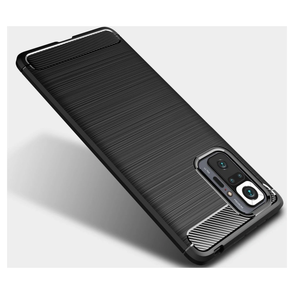 Hurtownia GSM - Etui Tech-Protect TPUCarbon Redmi Note 10 Pro Černá - THP382BLK - {ean13} - Hurt