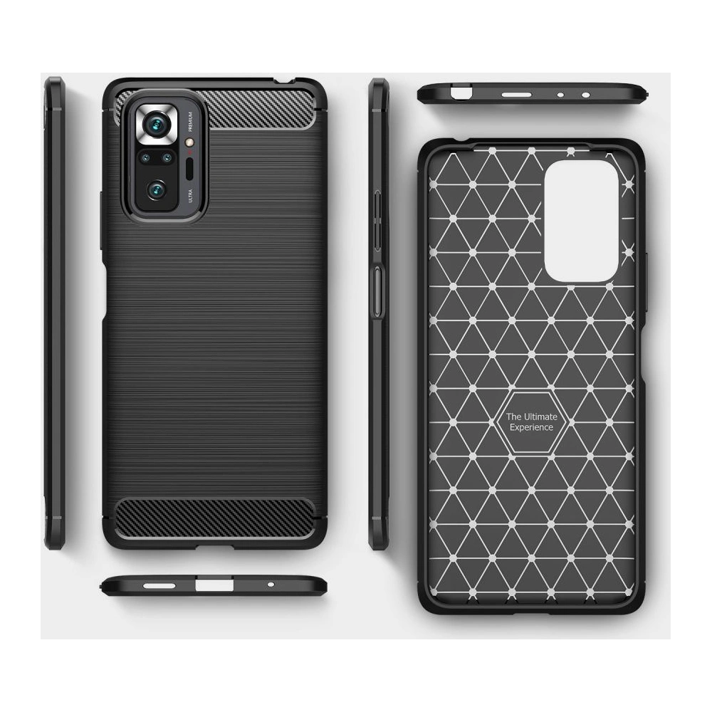Hurtownia GSM - Etui Tech-Protect TPUCarbon Redmi Note 10 Pro Černá - THP382BLK - {ean13} - Hurt