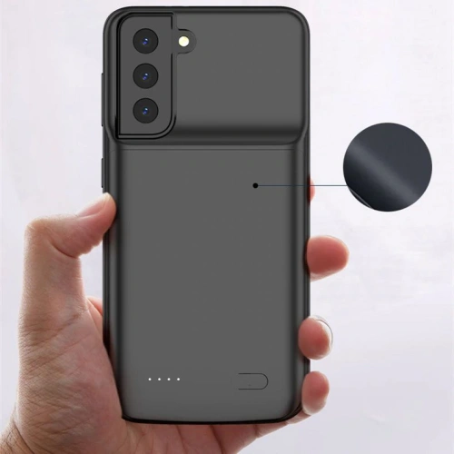 Etui z powerbankiem Tech-Protect Powercase 6000mah Samsung Galaxy S21+ Plus Black