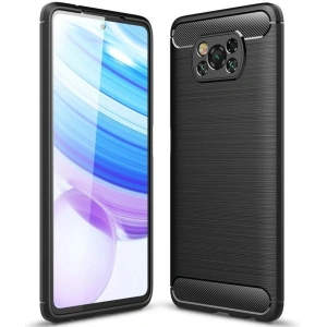 Hurtownia GSM - Etui Tech-Protect TPUCarbon POCO X3 Pro/X3 NFC Black - THP392BLK - {ean13} - Hurt