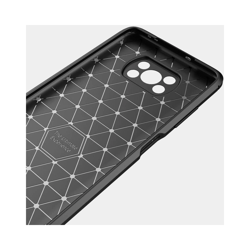 Hurtownia GSM - Etui Tech-Protect TPUCarbon POCO X3 Pro/X3 NFC černé - THP392BLK - {ean13} - Hurt