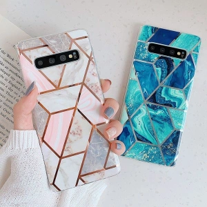 Hurtownia GSM - Etui Tech-Protect Marble Samsung Galaxy A52/A52s Růžové - THP401PNK - {ean13} - Hurt