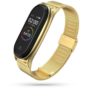 Hurtownia GSM - Bransoleta Tech-Protect Milaneseband Xiaomi Mi Band 5/6 Gold - THP406GLD - {ean13} - Hurt