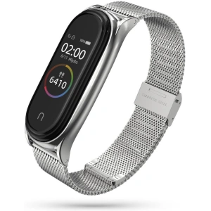 Hurtownia GSM - Bransoleta Tech-Protect Milaneseband Xiaomi Mi Band 5/6 Silver - THP407SLV - {ean13} - Hurt