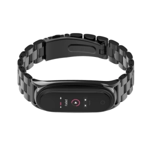 Náramek Tech-Protect Nerezový Xiaomi Mi Band 5/6 Černý