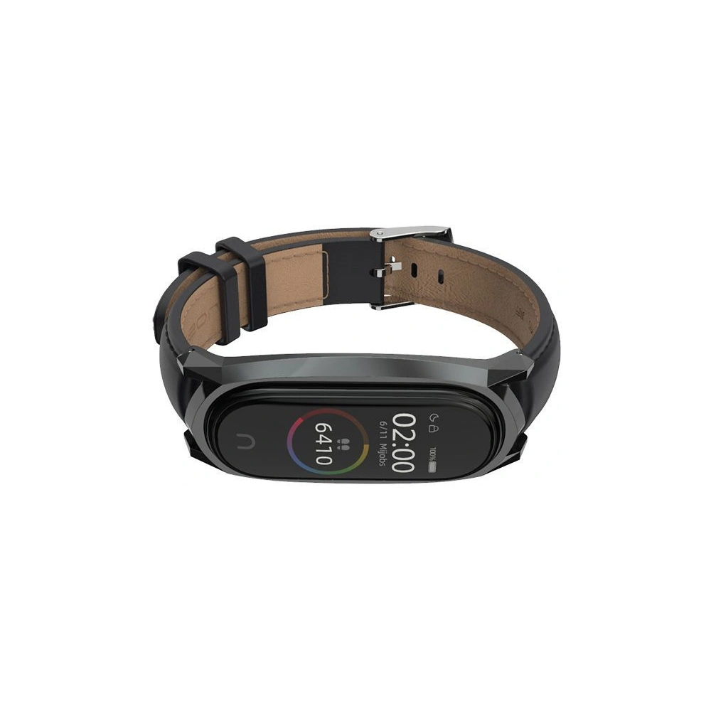 Hurtownia GSM - Pásky Tech-Protect Herms Xiaomi Mi Band 5/6 Černá - THP409BLK - {ean13} - Hurt
