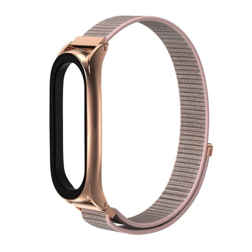 Pasek Tech-Protect Nylon Xiaomi Mi Band 5/6 Rose Gold