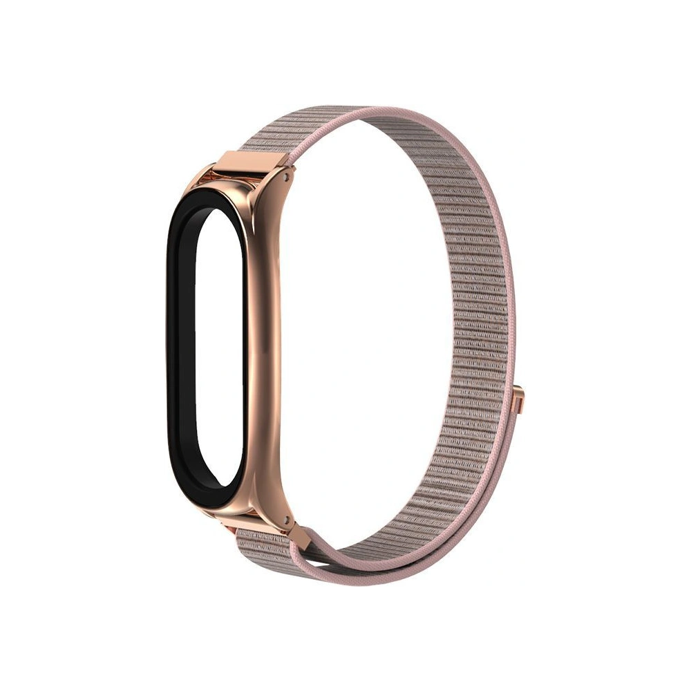 Pasek Tech-Protect Nylon Xiaomi Mi Band 5/6 Rose Gold