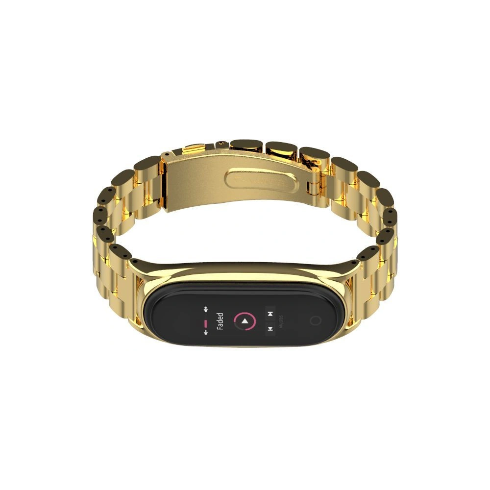 Bransoleta Tech-Protect Stainless Xiaomi Mi Band 5/6 Gold