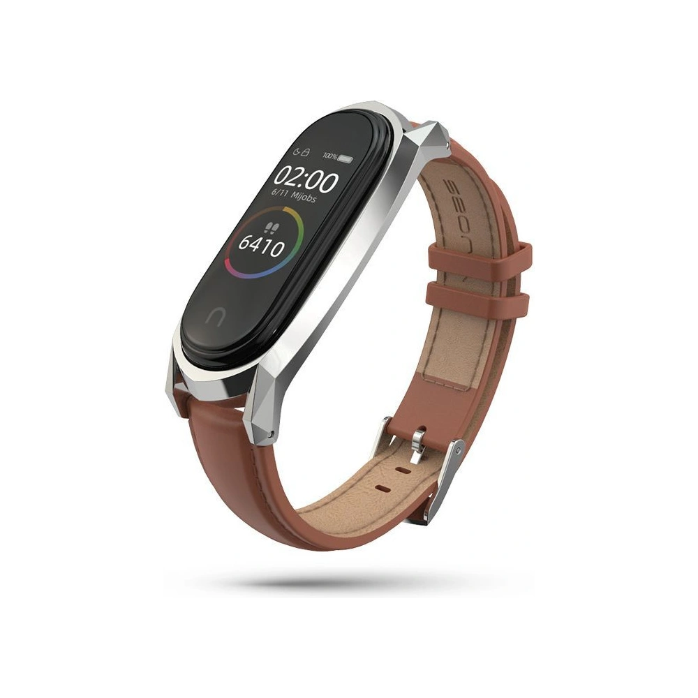 Wholesale Tech-Protect Herms Xiaomi Mi Band 5/6 Brown - THP415BR - {ean13} - Hurt