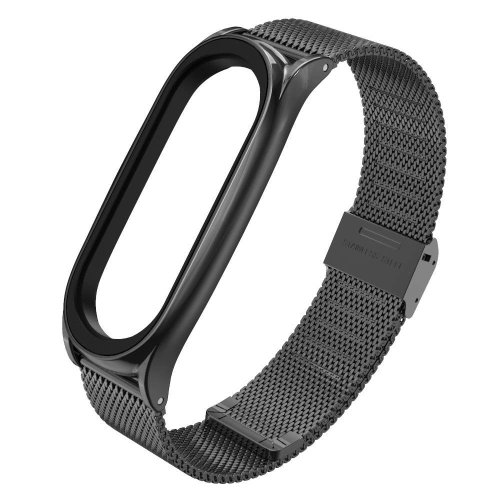 Bransoleta Tech-Protect Milaneseband Xiaomi Mi Band 5/6 Black