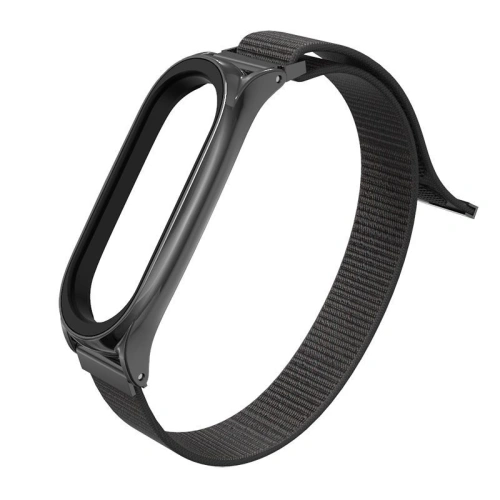 Pasek Tech-Protect Nylon Xiaomi Mi Band 5/6 Black