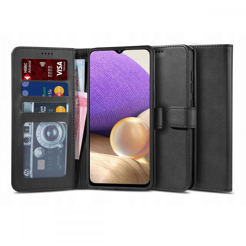 Tech-Protect Distributor - 6216990210532 - THP425BLK - Tech-Protect Wallet 2 Samsung Galaxy A32 4G Black - B2B homescreen