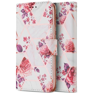 Case Tech-Protect Wallet Samsung Galaxy A32 4G Floral Rose
