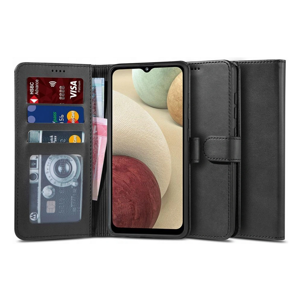 Hurtownia GSM - Etui Tech-Protect Wallet 2 Samsung Galaxy M12 černé - THP434BLK - {ean13} - Hurt