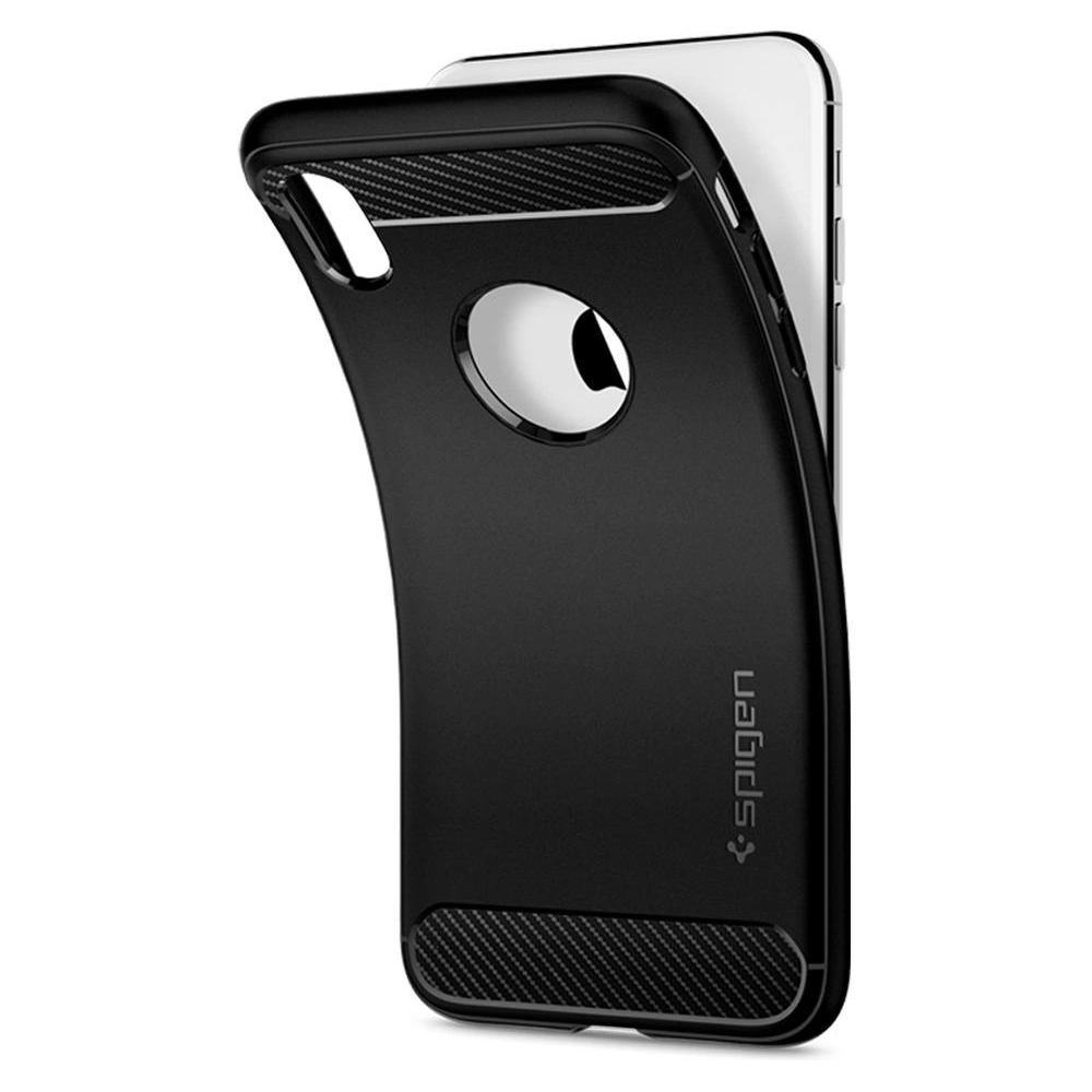 Hurtownia GSM - Spigen Carcasă Rugged Armor iPhone XR 6.1 Negru - SPN202BLK - {ean13} - Hurt