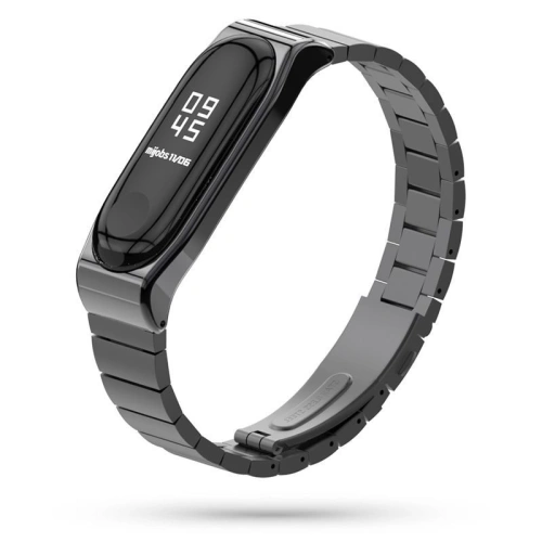 Bransoleta Tech-Protect Steelband Xiaomi Mi Band 5/6 Black