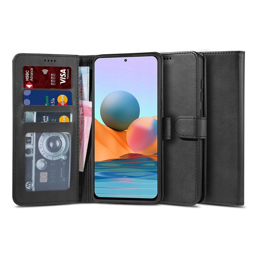 Hurtownia GSM - Etui Tech-Protect Wallet 2 Redmi Note 10 Pro Černé - THP442BLK - {ean13} - Hurt