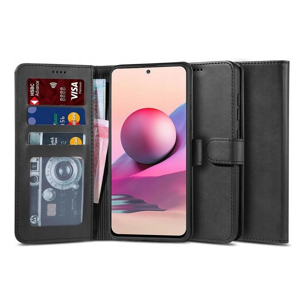 Hurtownia GSM - Etui Tech-Protect Wallet 2 Redmi Note 10/10S černé - THP443BLK - {ean13} - Hurt