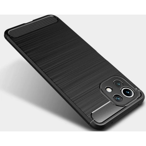 Hurtownia GSM - Etui Tech-Protect TPUCarbon Xiaomi Mi 11 Lite 4G/5G Black - THP446BLK - {ean13} - Hurt