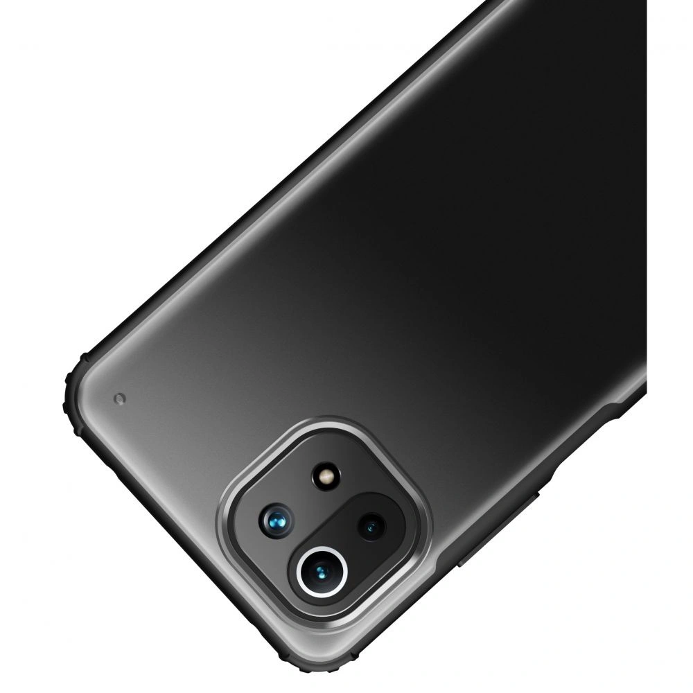 Etui Tech-Protect Hybridshell Xiaomi Mi 11 Lite 4G/5G Frost Black
