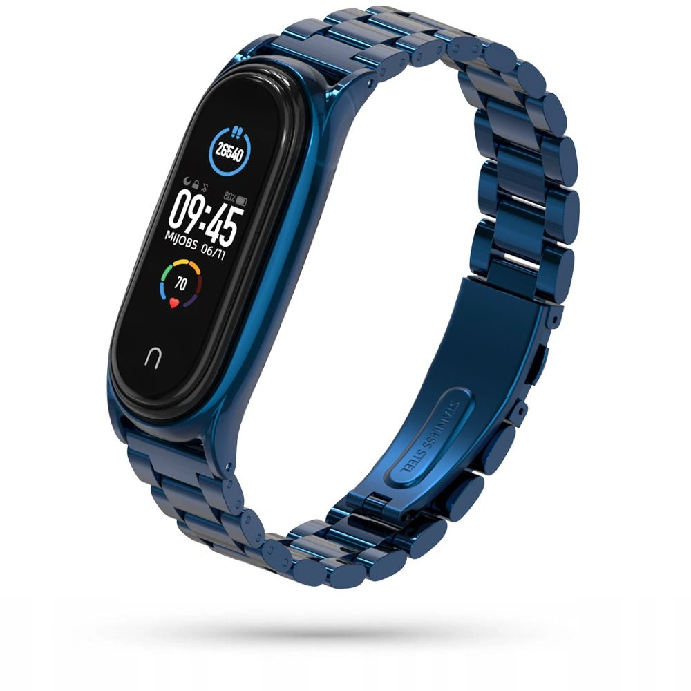 Hurtownia GSM - Bransoleta Tech-Protect Stainless Xiaomi Mi Band 5/6 Navy - THP450NAV - {ean13} - Hurt