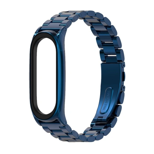 Bransoleta Tech-Protect Stainless Xiaomi Mi Band 5/6 Navy