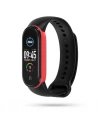 Pasek Tech-Protect Iconband Xiaomi Mi Band 5/6 Černá/červená