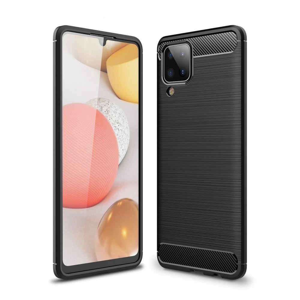 Hurtownia GSM - Etui Tech-Protect TPUCarbon Samsung Galaxy M12 černé - THP456BLK - {ean13} - Hurt