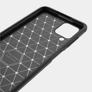 Etui Tech-Protect TPUCarbon Samsung Galaxy M12 Black