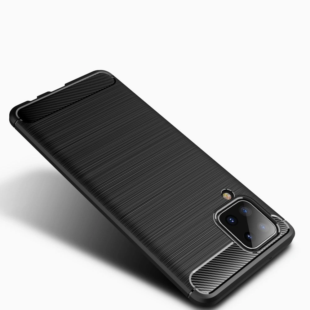 Hurtownia GSM - Etui Tech-Protect TPUCarbon Samsung Galaxy M12 černé - THP456BLK - {ean13} - Hurt