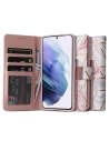 Etui Tech-Protect Wallet Samsung Galaxy S21 Marble
